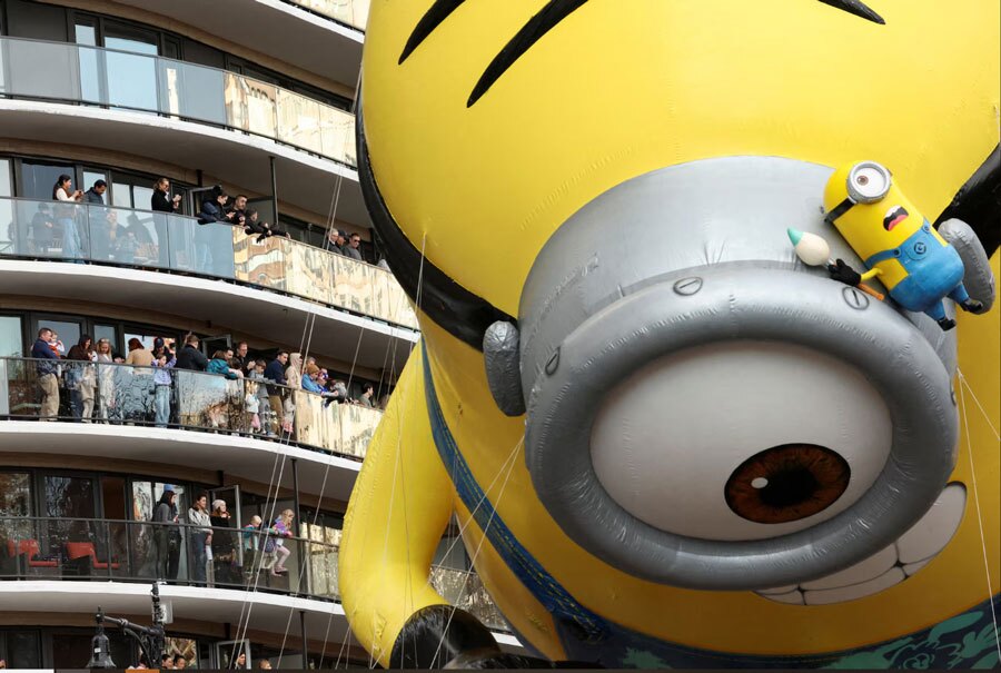 رژه جشن شکرگزاری در شهر نیویورک آمریکا