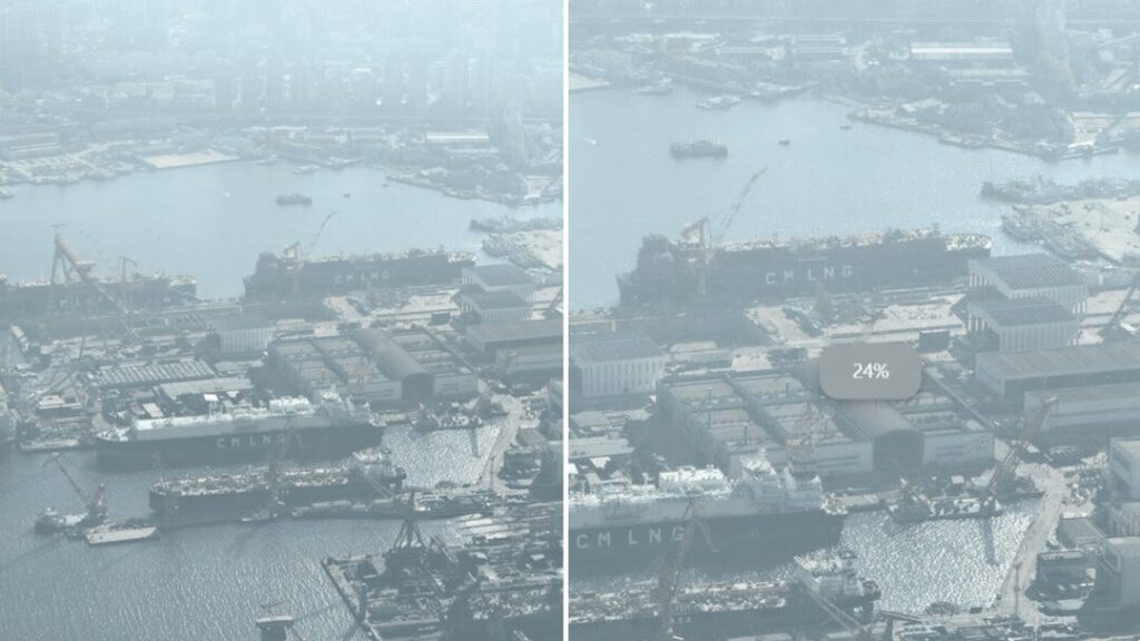 اَبَرناو هستهای جدید چین در حال ساخت/ تصاویر ماهوارهای فاش شد اَبَرناو هستهای جدید چین در حال ساخت