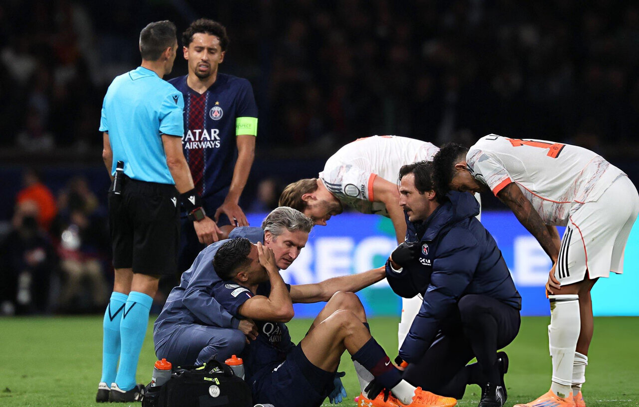 بدترین حادثه هفته چهارم لیگ قهرمانان اروپا/ تصاویر هفته چهارم لیگ قهرمانان اروپا