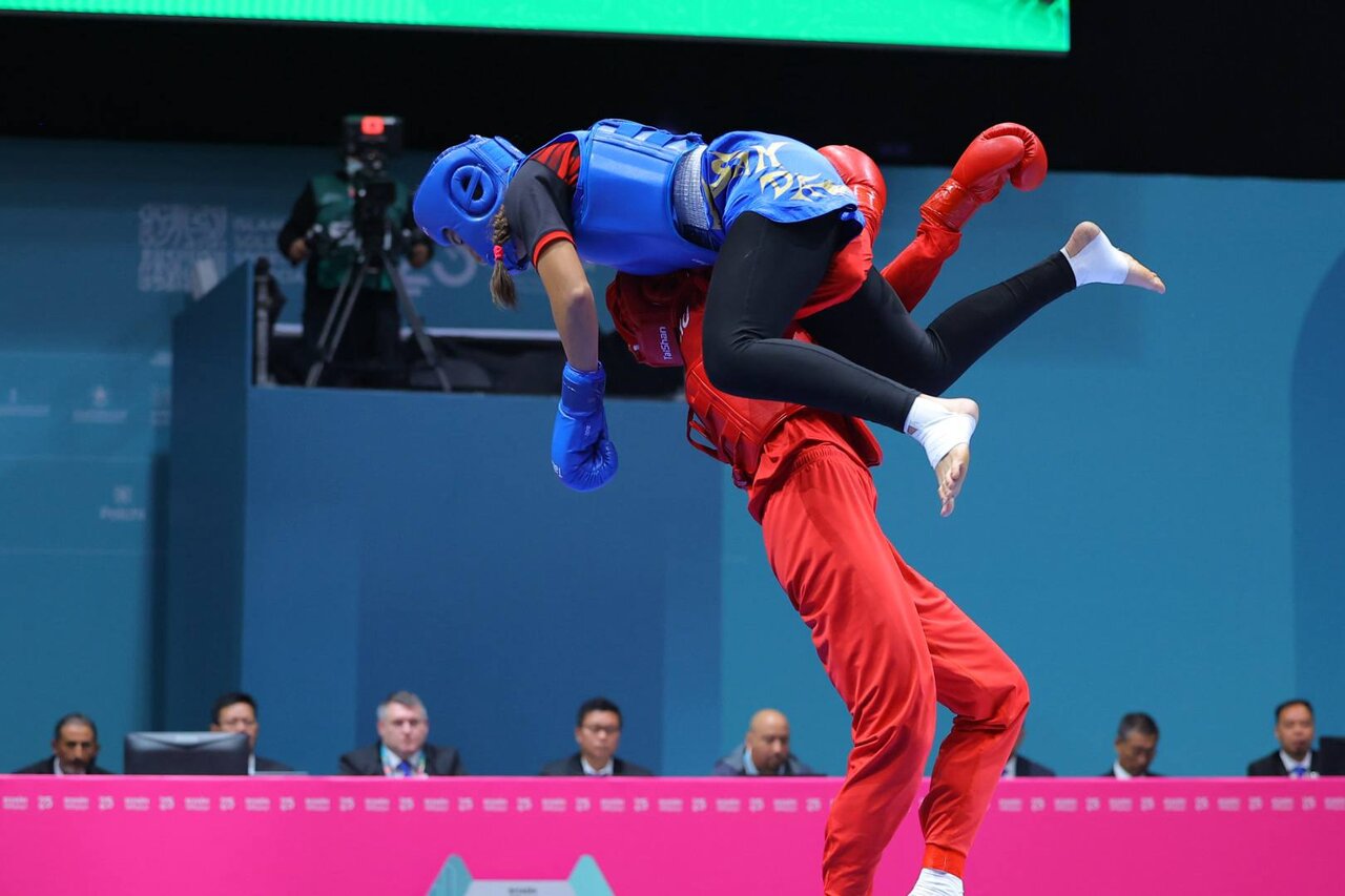 فن دیدنی «درختکن» سهیلا منصوریان در بازیهای کشورهای اسلامی سهیلا منصوریان در بازیهای کشورهای اسلامی