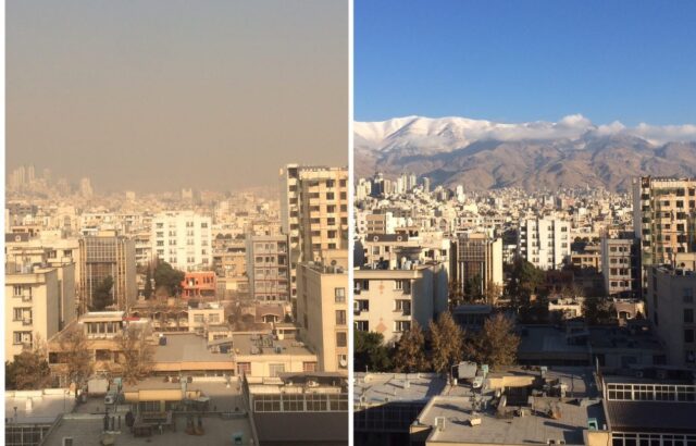 آلودگی هوای تهران