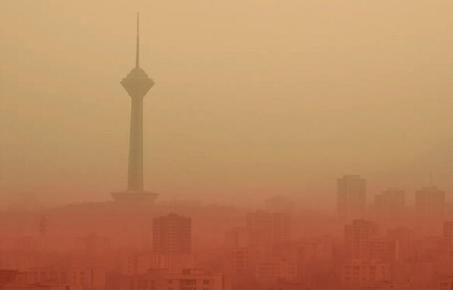 تهران آلوده‌ترین شهر جهان شد