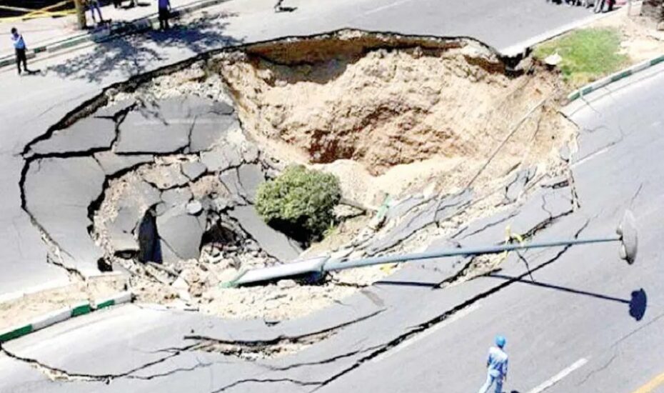 تهران فرونشست