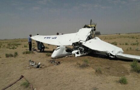 حادثه برای هواپیمای تفریحی در نوشهر بدون تلفات