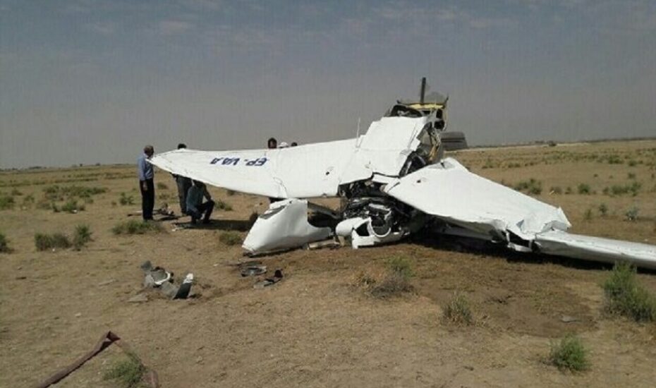 حادثه برای هواپیمای تفریحی در نوشهر بدون تلفات