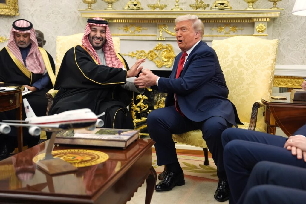 دیدار ترامپ و بن سلمان 2025