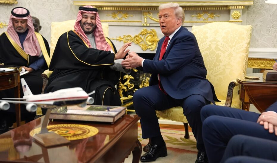 دیدار ترامپ و بن سلمان 2025