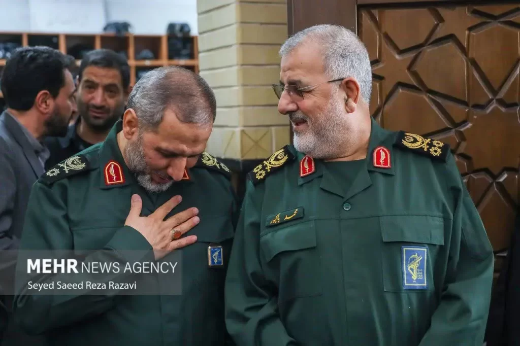 احترام ویژه «سید موشکی» به فرمانده کل سپاه + عکس