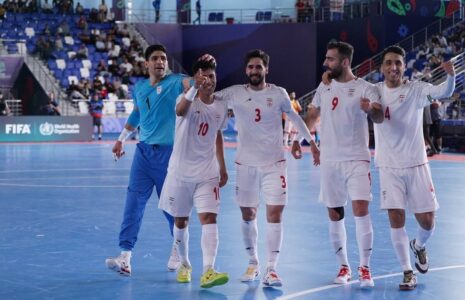 ۴ گل برای صعود / جشن قاطع تیم ملی فوتسال مقابل تاجیکستان فوتسال ایران