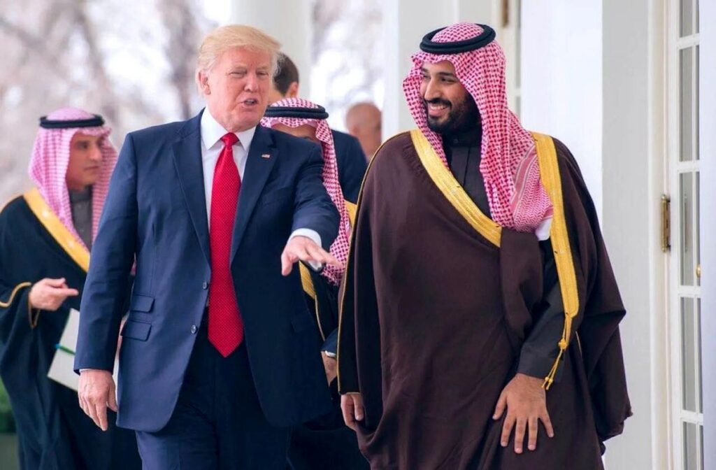 محمد+بن+سلمان+و+ترامپ
