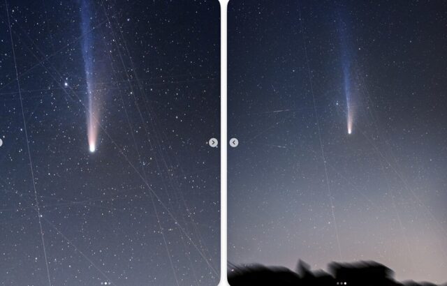 هشدار بابک تفرشی با تصویری تکان‌دهنده از «مرگ آسمان شب»