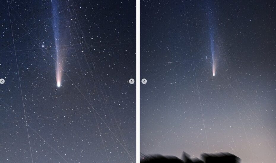 هشدار بابک تفرشی با تصویری تکان‌دهنده از «مرگ آسمان شب»