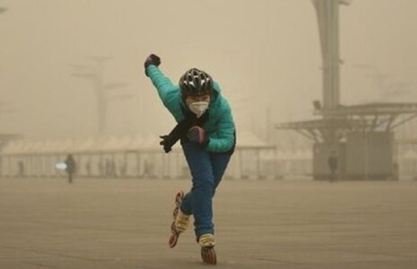 ورزش در هوای آلوده ممنوع