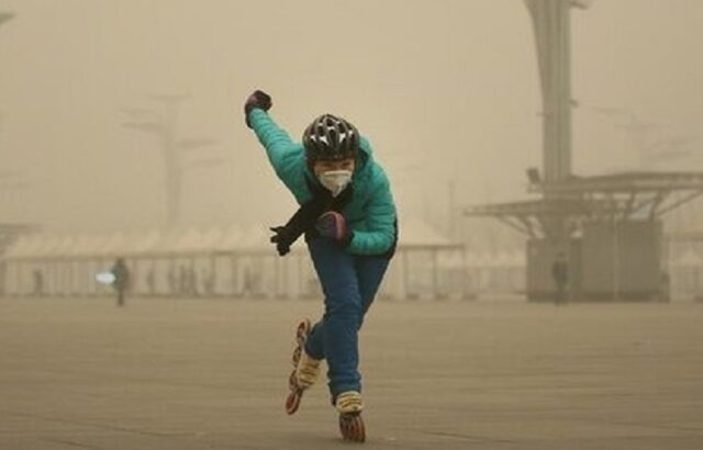 ورزش در هوای آلوده ممنوع