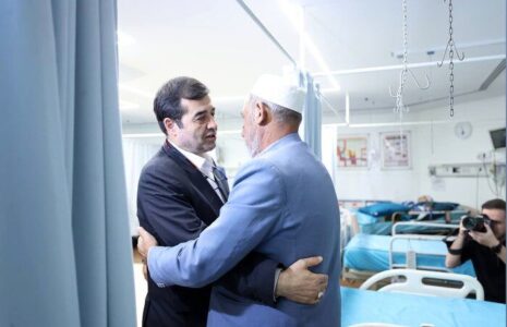 وزیر ورزش از صابر کاظمی عیادت کرد وزیر ورزش