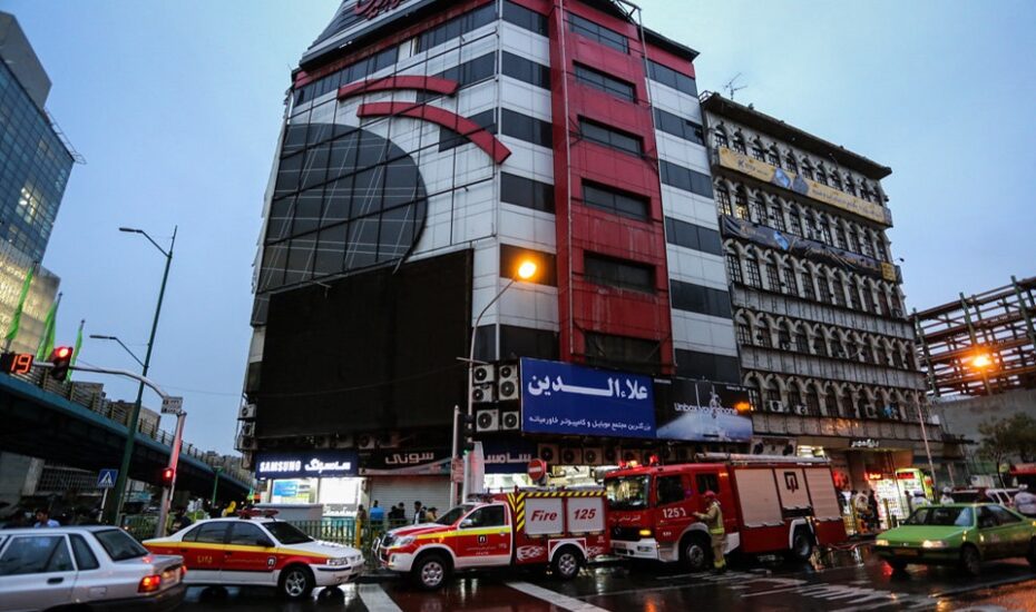 پاساژ علاءالدین در آستانه پلمب