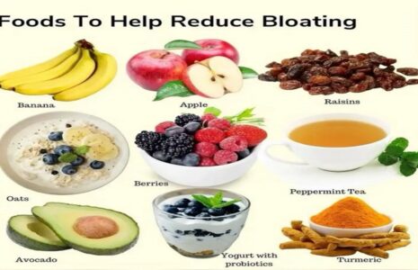 ۱۰ خوراکی ساده و مؤثر برای کاهش نفخ معده