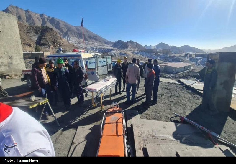 ریزش معدن کوشک بافق؛ عملیات امداد بدون تلفات جانی پایان یافت ریزش معدن کوشک بافق