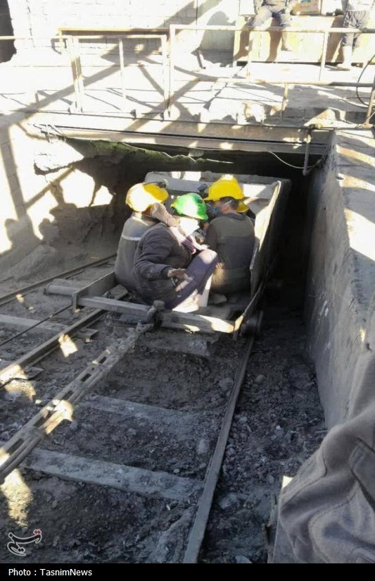 ریزش معدن کوشک بافق؛ عملیات امداد بدون تلفات جانی پایان یافت ریزش معدن کوشک بافق