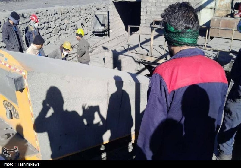 ریزش معدن کوشک بافق؛ عملیات امداد بدون تلفات جانی پایان یافت ریزش معدن کوشک بافق