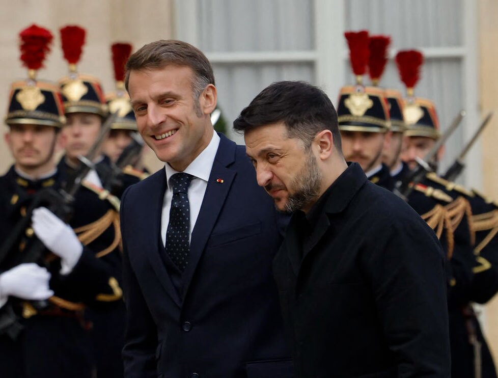 سفر رئیس جمهوری اوکراین به فرانسه