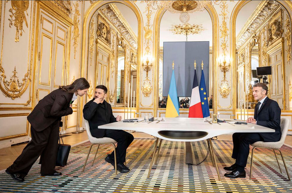 سفر رئیس جمهوری اوکراین به فرانسه