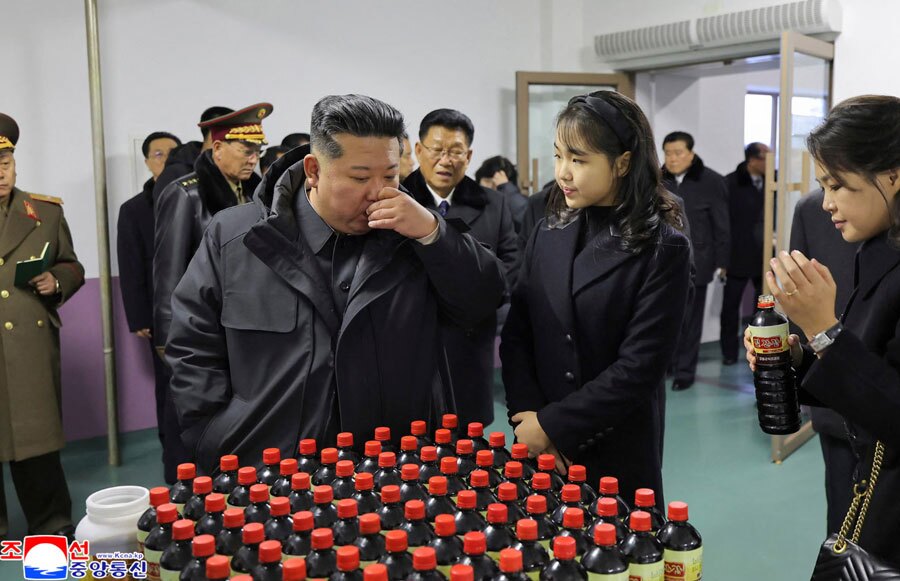 کارخانه مواد غذایی تازه تکمیل شده در حومه پیونگ یانگ