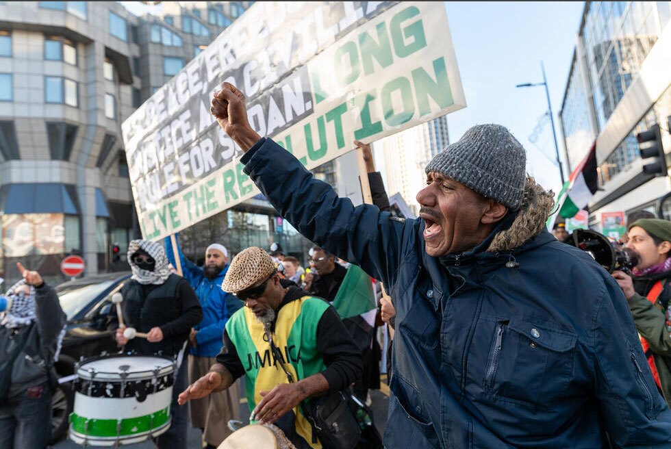 تظاهرات در اعتراض به خشونت های جنگ داخلی سودان