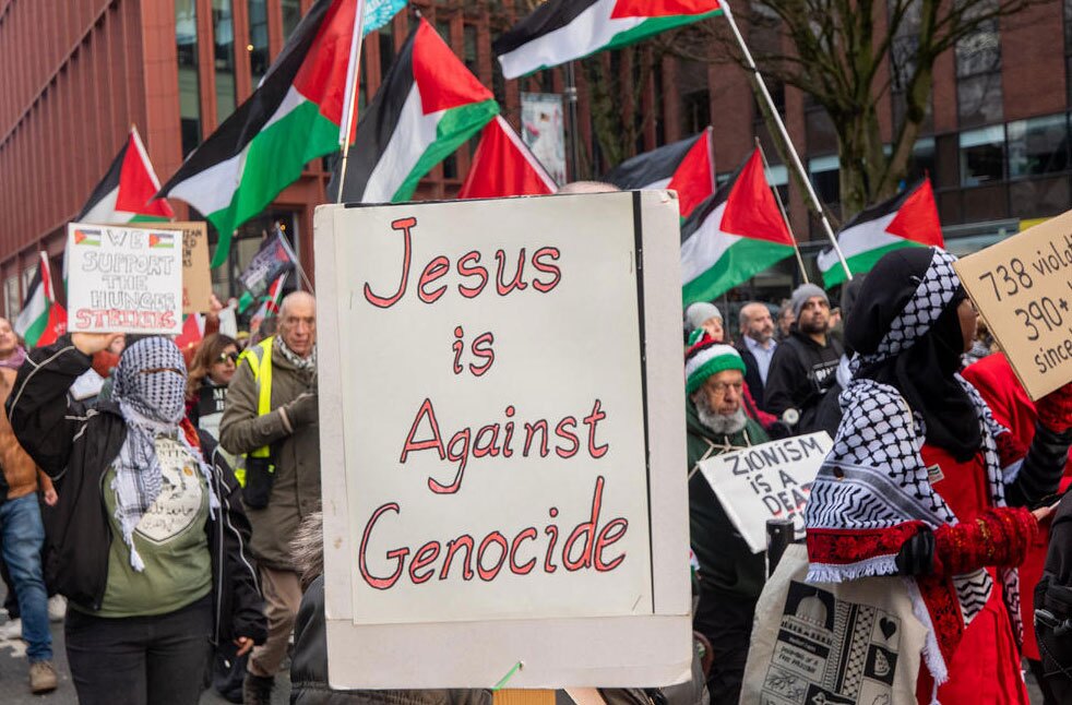 راهپیمایی ضدصهیونیستی حامیان فلسطین 