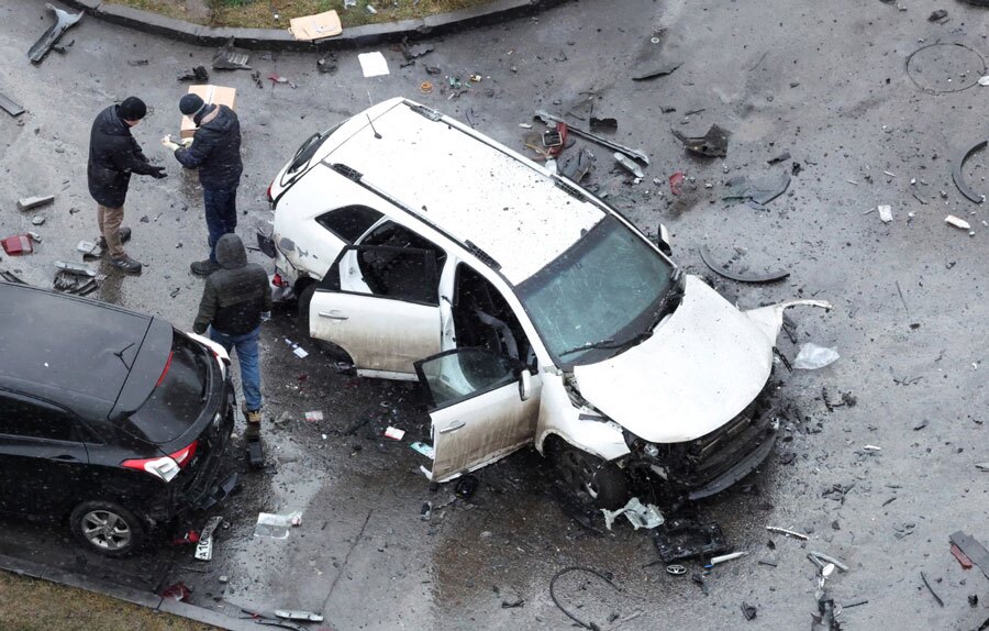 دیدنی های امروز؛ از بازارهای کریسمس تا اعتراضات رانندگان اروپا بازرسان روسی در محل حادثه ترور یک سپهبد ارشد ارتش روسیه