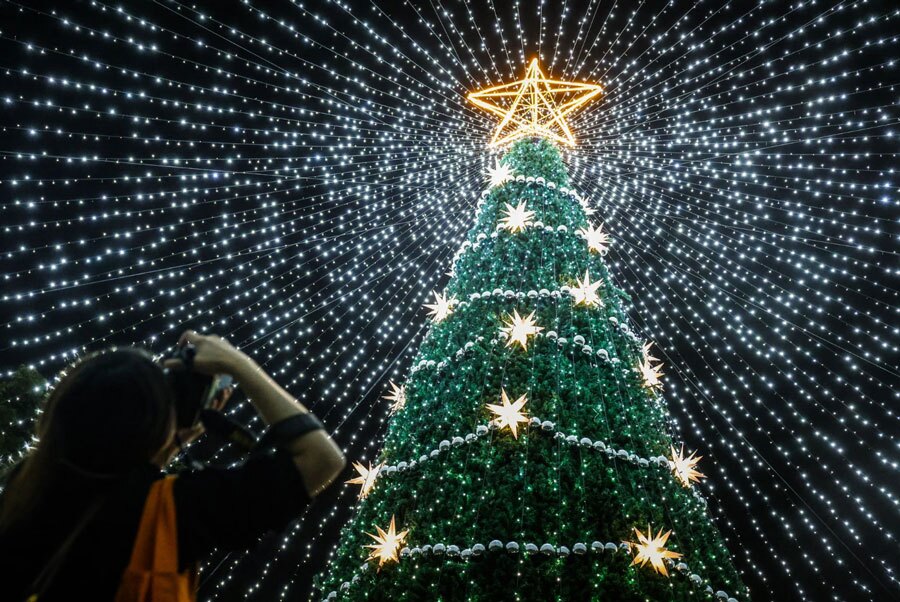 تزئینات کریسمسی در تایوان