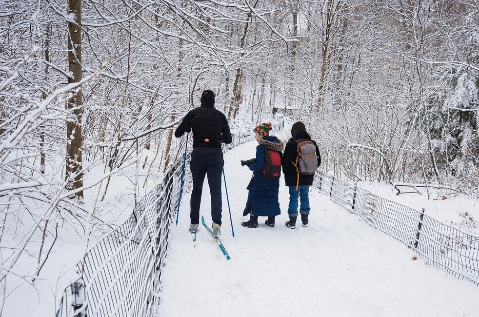 توفان برفی در نیویورک آمریکا