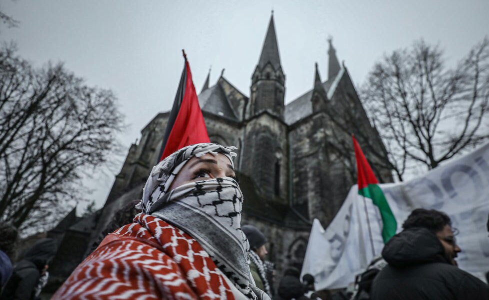 تظاهرات حامیان فلسطین در پایتخت آلمان