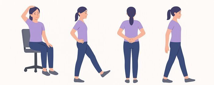 عادتهای نادرست اداری که بیسروصدا کمردرد میآورند عادتهای نادرست اداری