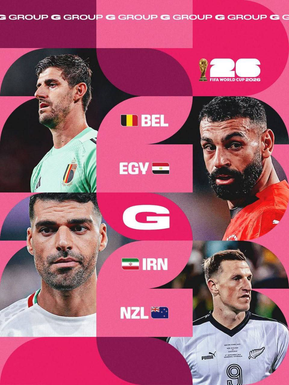 طرح زیبای فیفا برای گروه ایران در جامجهانی ۲۰۲۶ طرح زیبای فیفا برای گروه ایران در جامجهانی ۲۰۲۶