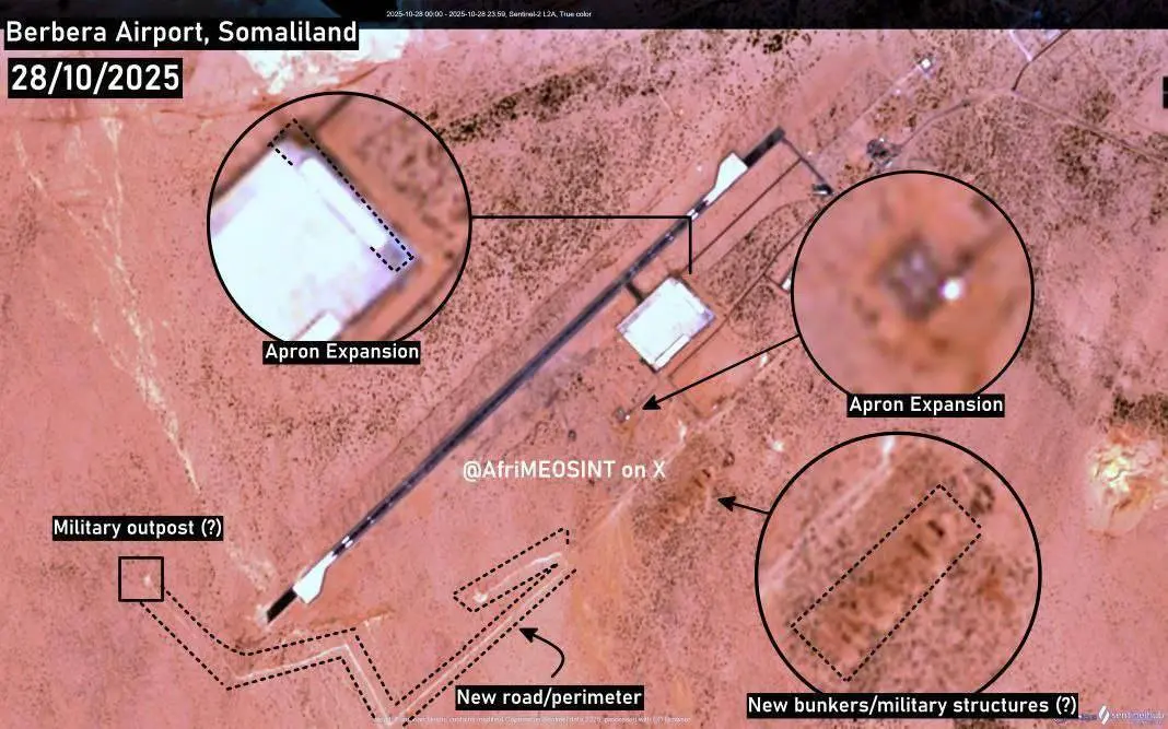 راه‌اندازی پایگاه هوایی اسرائیل در سومالی‌لند