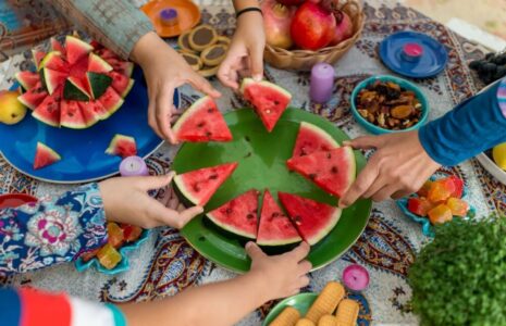 انار و هندوانه