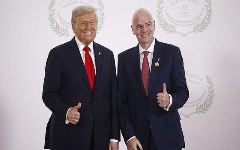 ترامپ در مراسم قرعه‌کشی جام جهانی ۲۰۲۶