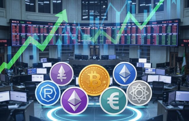 رمز ارز ها در بورس