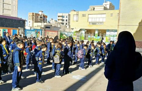 مدارس این استان فردا تعطیل شد مدارس