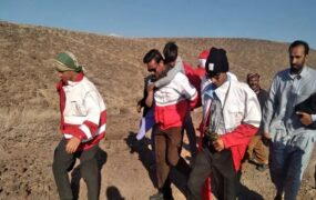 نجات نوجوان گم شده در ارتفاعات ریگان