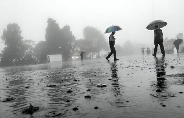 ورود سامانه بارشی