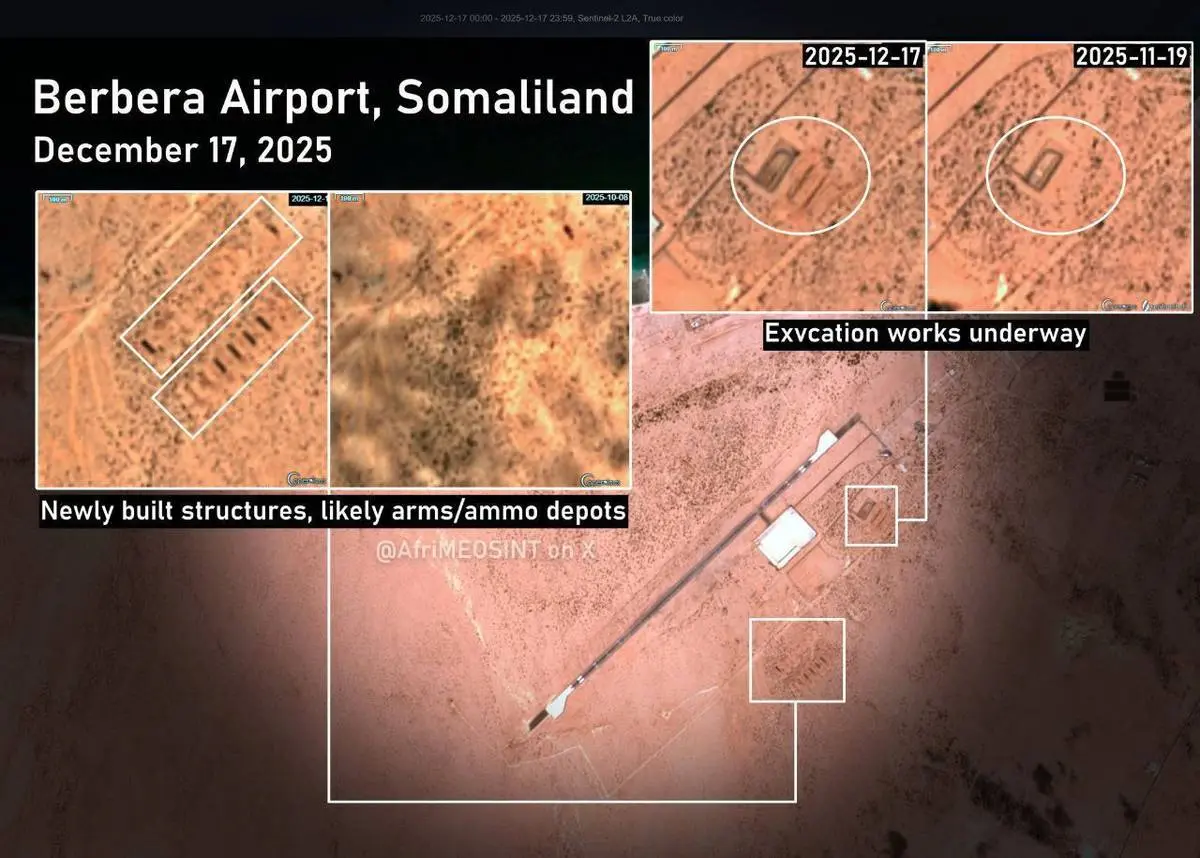 راه‌اندازی پایگاه هوایی اسرائیل در سومالی‌لند