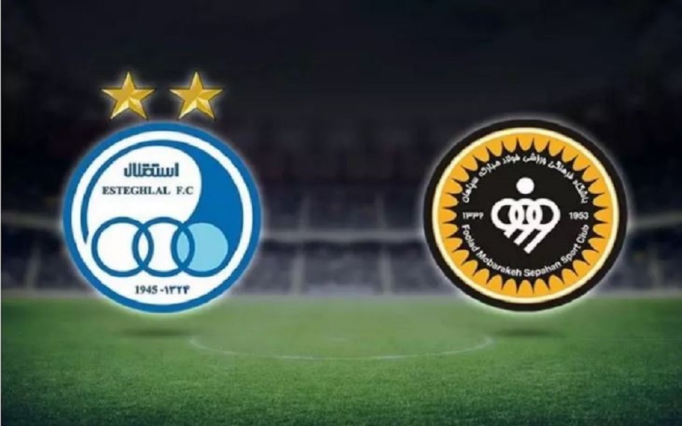 پخش زنده دیدار سپاهان و استقلال از شبکه سه