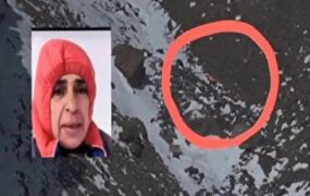 کشف جسد زن کوهنورد در ارتفاعات قله دماوند/ فیلم کشف جسد زن کوهنورد در ارتفاعات قله دماوند