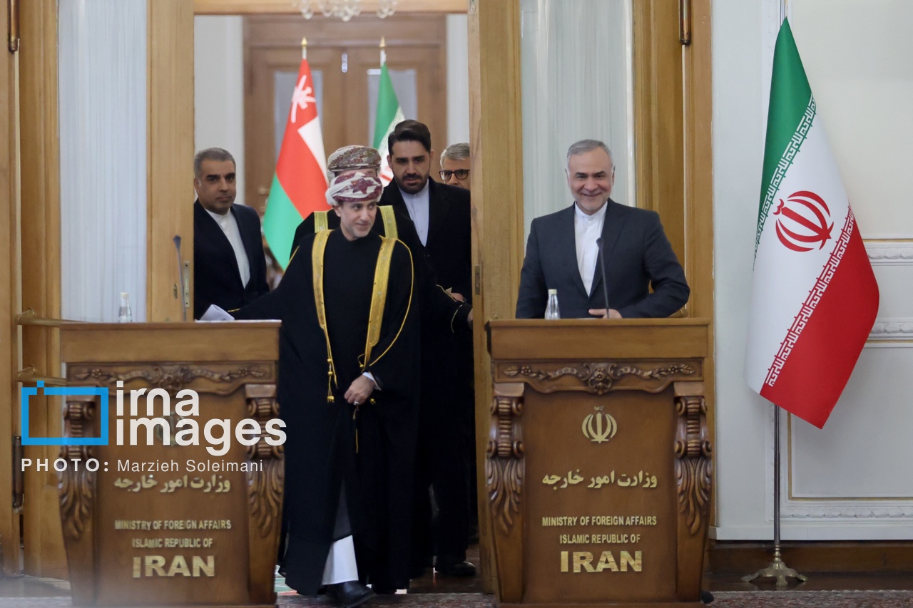 دیدار وزیران خارجه عمان و ایران در تهران/ تصاویر دیدار وزیران خارجه عمان و ایران در تهران