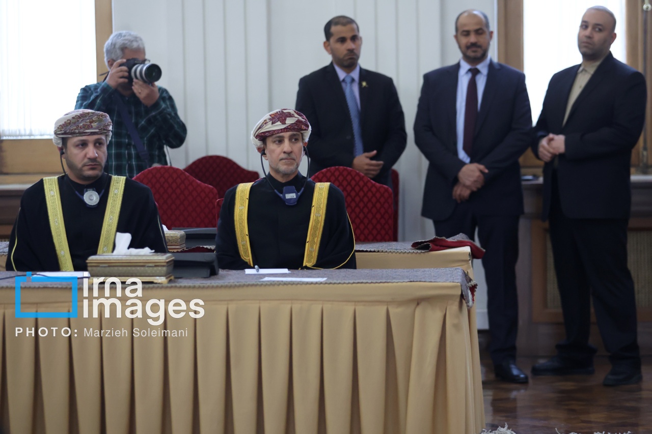 دیدار وزیران خارجه عمان و ایران در تهران/ تصاویر