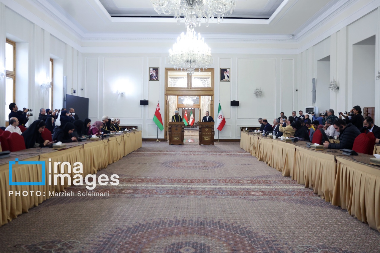 دیدار وزیران خارجه عمان و ایران در تهران/ تصاویر دیدار وزیران خارجه عمان و ایران در تهران