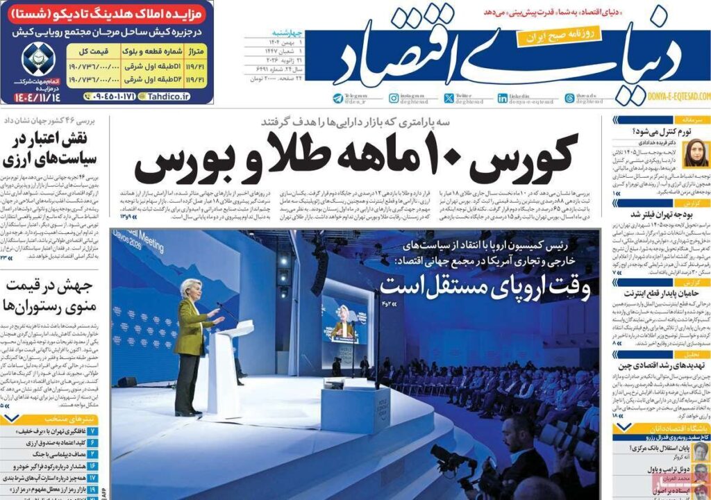 دنیای اقتصاد