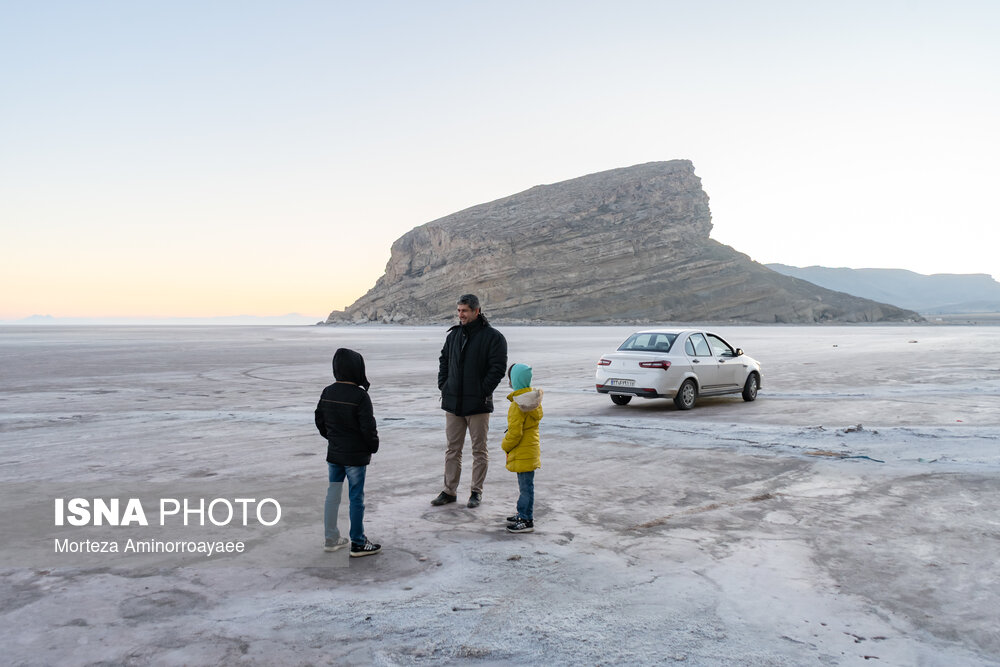 قلعه کاظم داشی؛ اثر تاریخی در سایه خشکی دریاچه ارومیه/ تصاویر قلعه کاظم داشی
